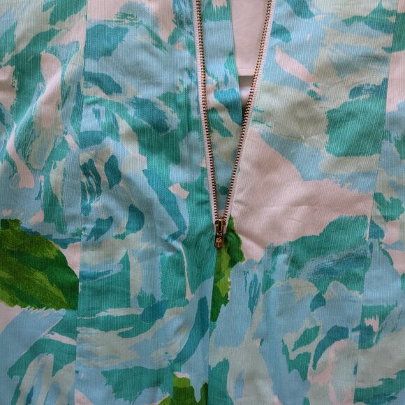 Lilly Pulitzer Tansy Print Strapless Dress, Size 4, EUC - Picture 4 of 7